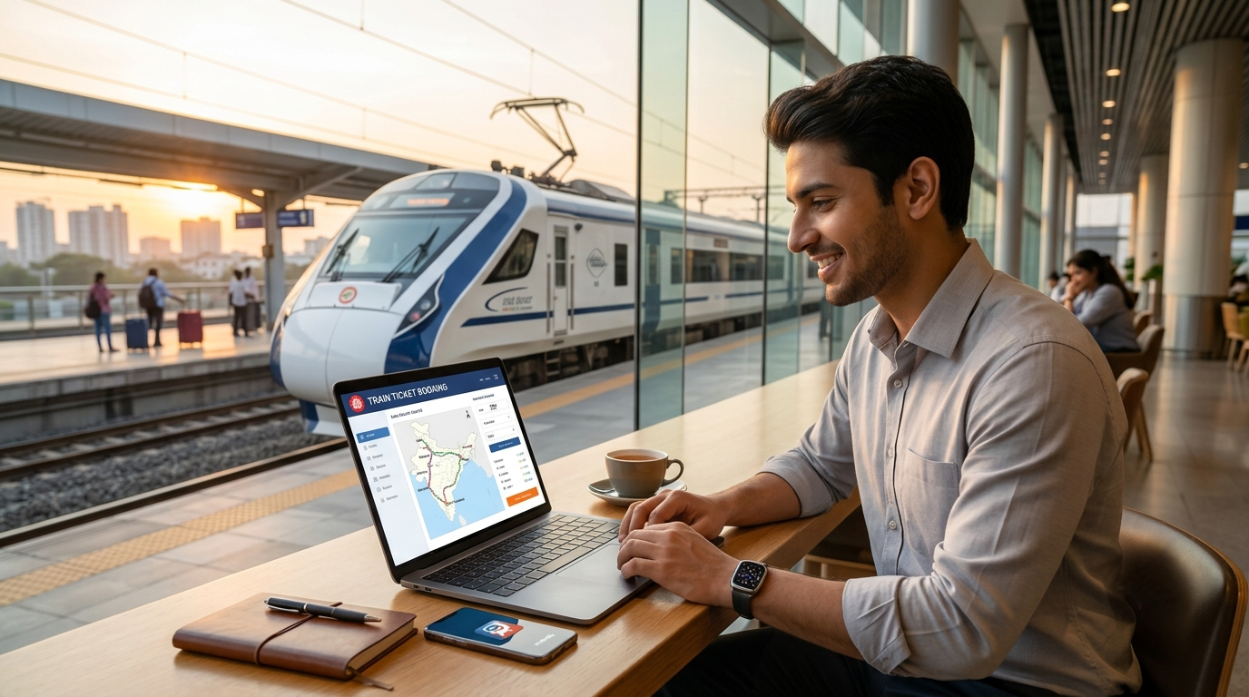 Train Ticket Booking Service in Malviya Nagar South Delhi
