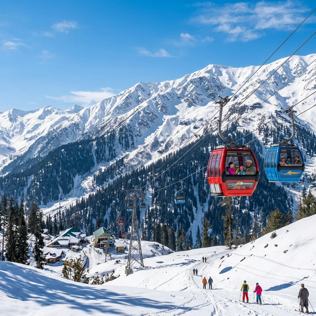 Gulmarg Gondola cable car