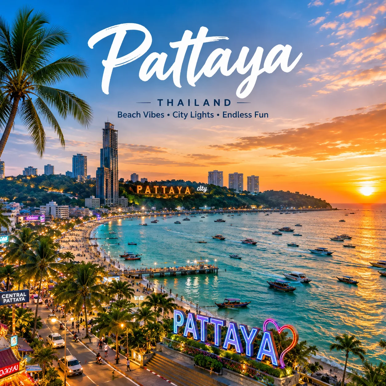 Pattaya Beach, Bali Hai