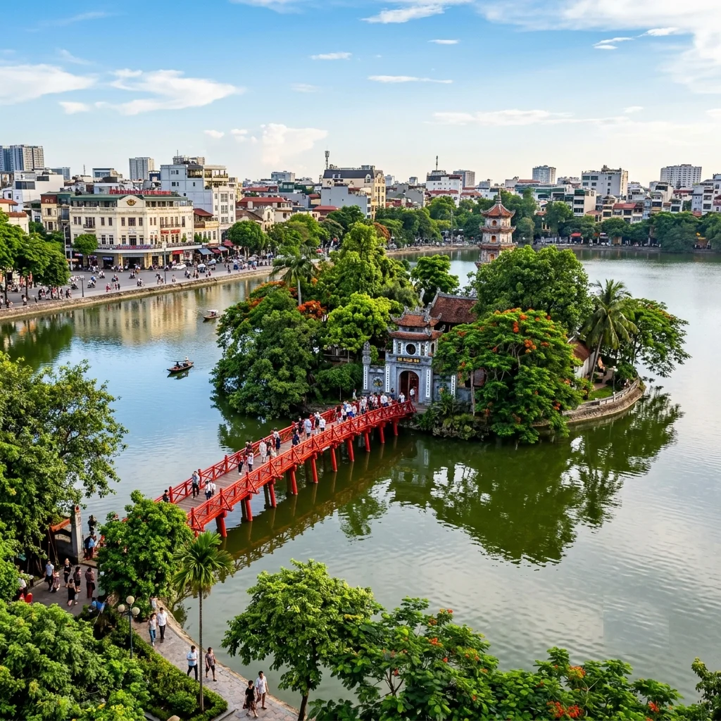 Hoan Kiem Lake, Hanoi Old Quarter